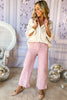 Lavender High Rise Wide Leg Crop Jeans, crop flare, high rise, everyday wear, mom style, start fresh, shop style your senses by mallory fitzsimmons