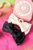 Black Bow Hair Claw Clip