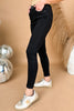Mica Black High Rise Ankle Skinny Jeans