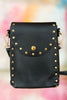 Black Studded Crossbody Bag *FINAL SALE*
