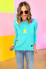 Light Blue Colorful Star Sweater, vibrant fall, sweater weather, must have, mom style, shop style your senses by mallory fitzsimmons