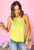 green Sleeveless Tank Top, sleeveless, summer staple, easy fit, everyday wear, shop style your senses by mallory fitzsimmons