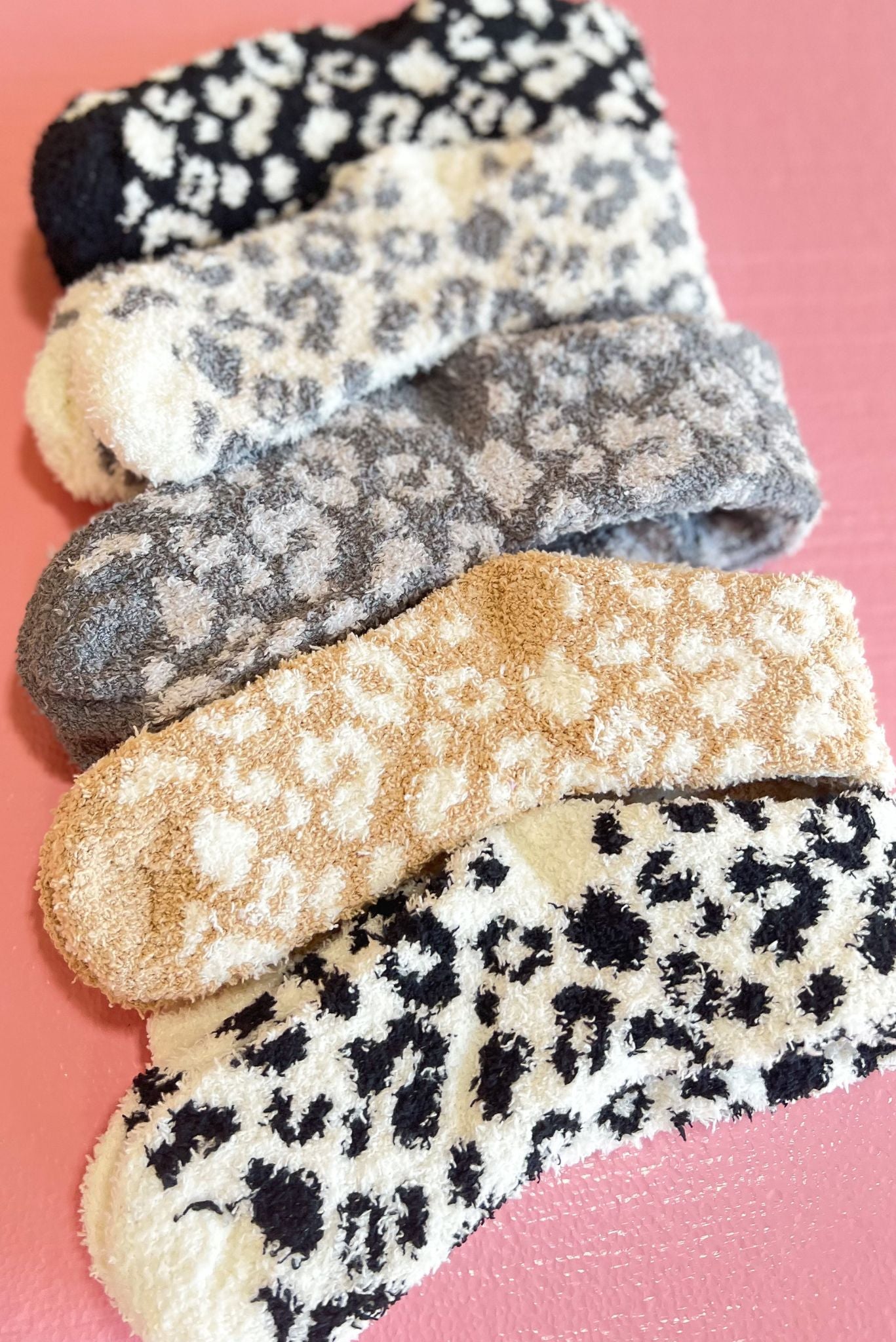 Animal Print Fuzzy Socks, cozy, must have, holiday, gift, mom style, shop style your senses by mallory fitzsimmons