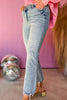 Vervet Light Wash High Rise Crossover Crop Flare Jeans, crop flare, high rise, everyday wear, mom style, start fresh, shop style your senses by mallory fitzsimmons