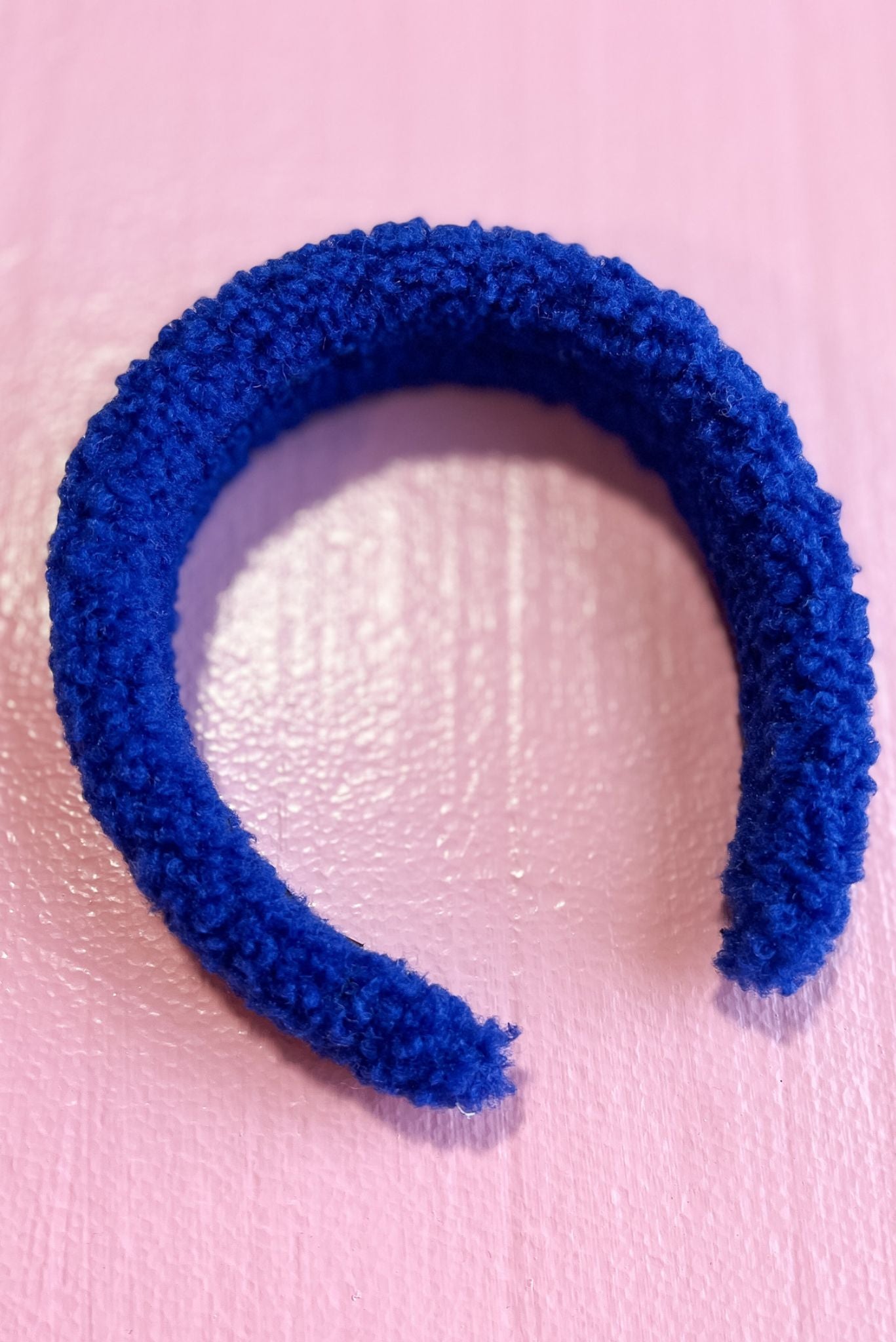 Blue Sherpa Headband
