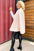 blush Cape Overlay Coat, fall fashion, must have, cape, elevated look, mom style, chic, shop style your senses by mallory fitzsimmons