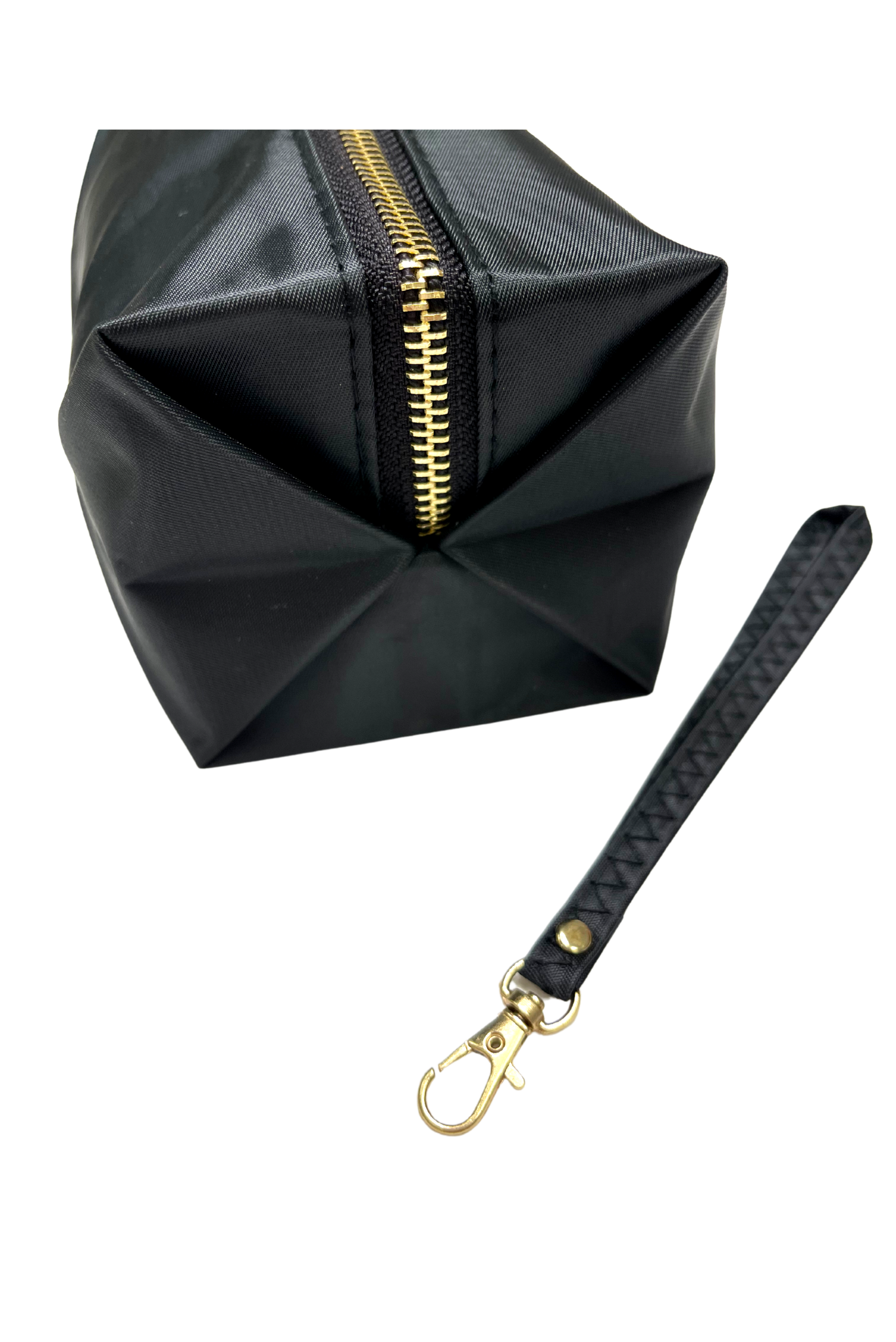 Black Nylon Cosmetic Bag*FINAL SALE*