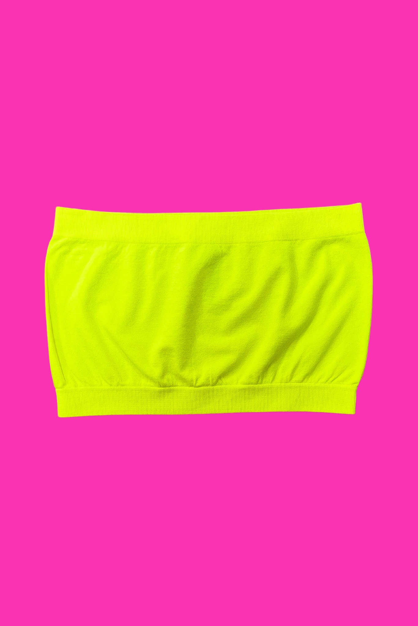 Neon Yellow Bandeau